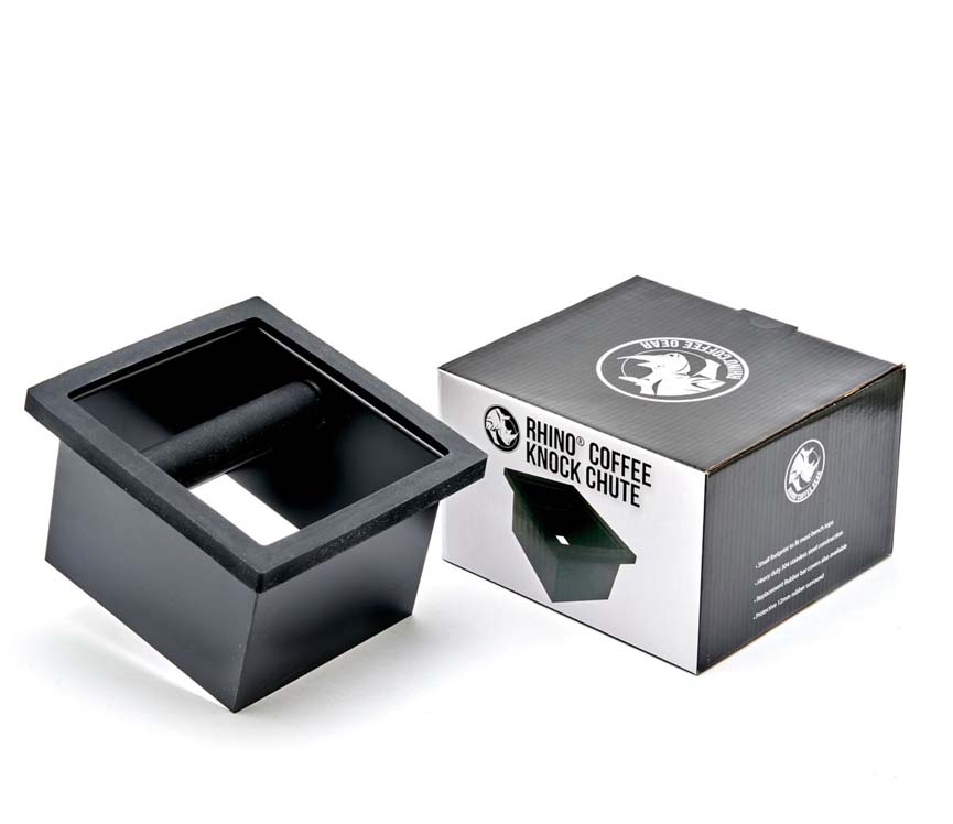Rhino® Coffee Gear chute verpakking in doos