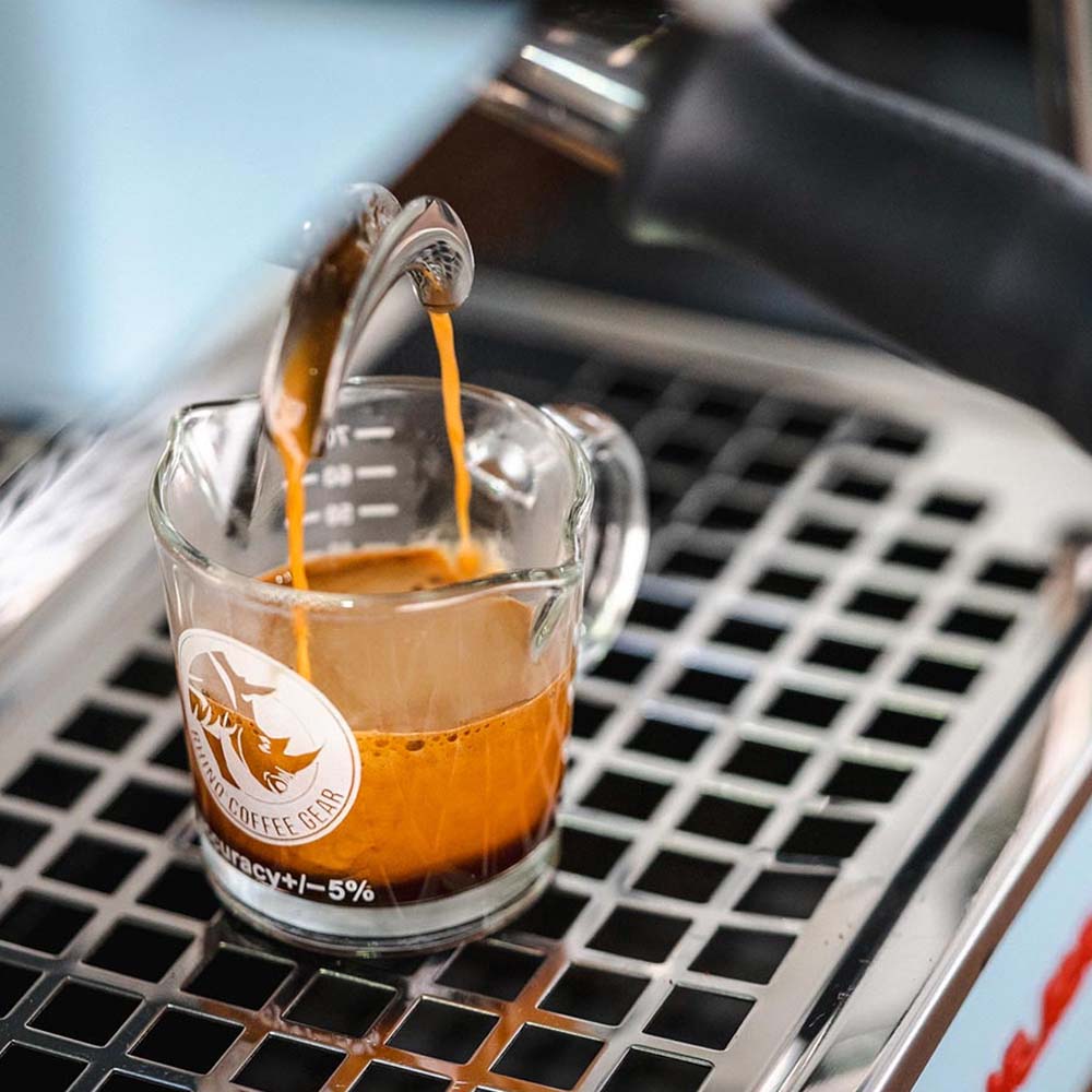 Rhino Coffee Gear shotglas met handvatten
