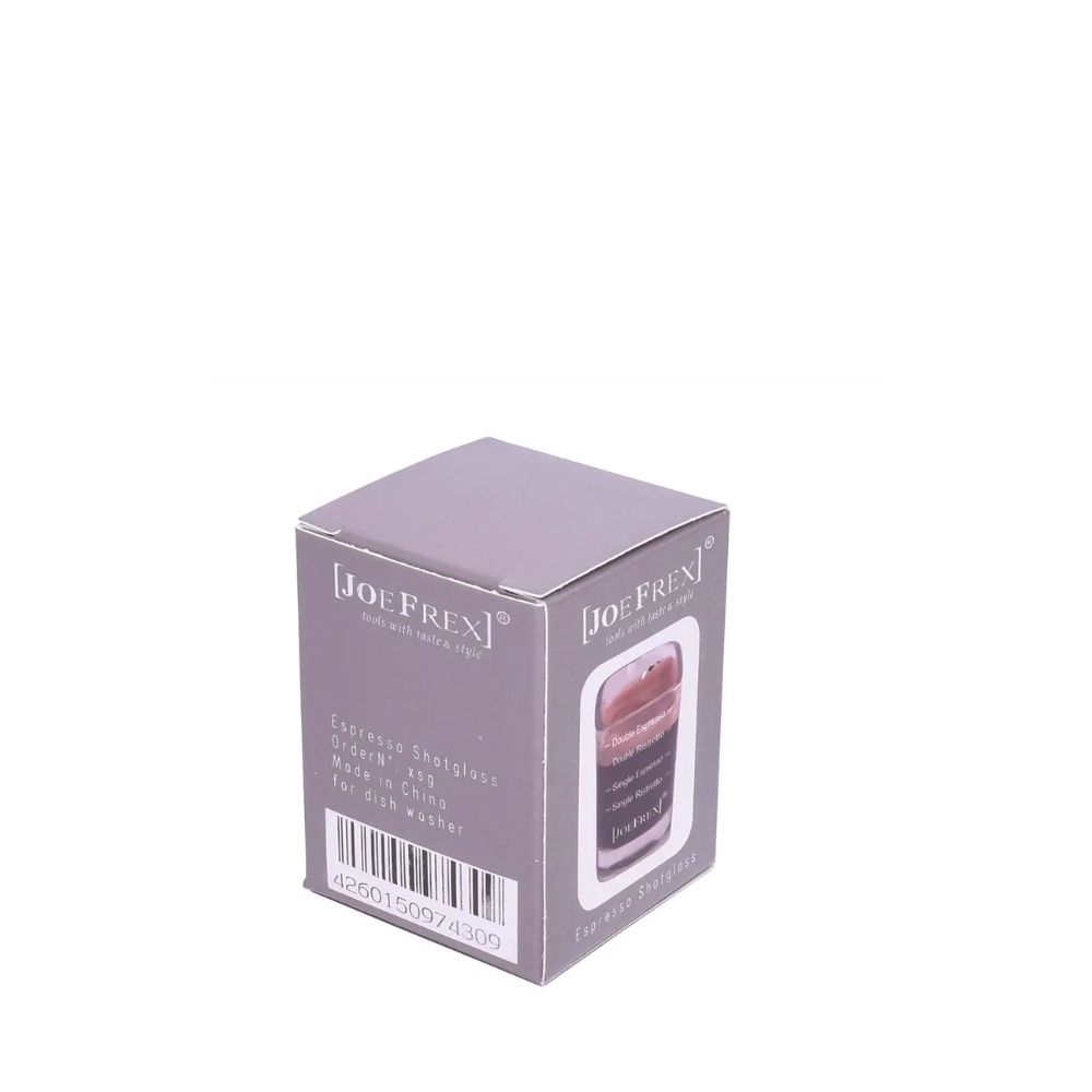 JoeFrex Espresso shot glass verpakking