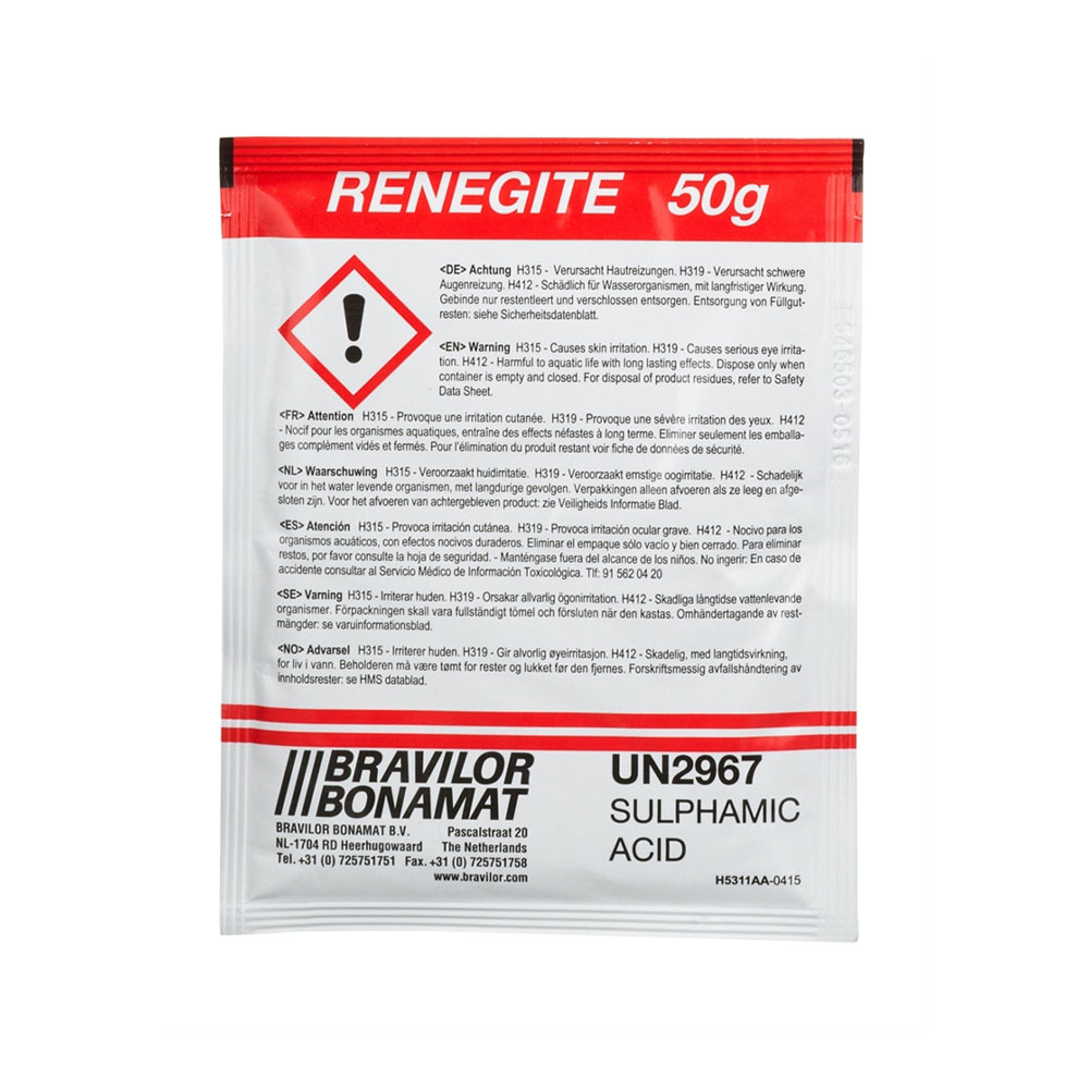 Bravilor Renegite sachets ontkalkingspoeder [15]