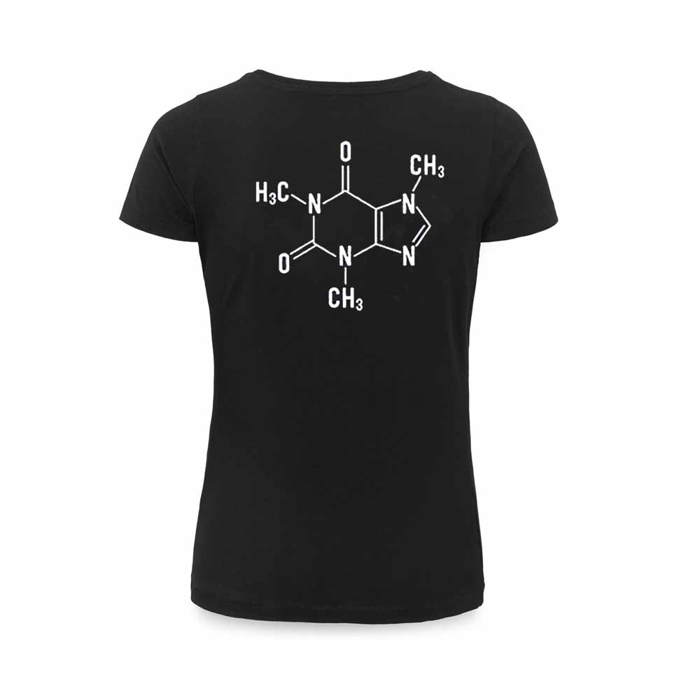 JoeFrex cafeïne T-shirt [3 maten]