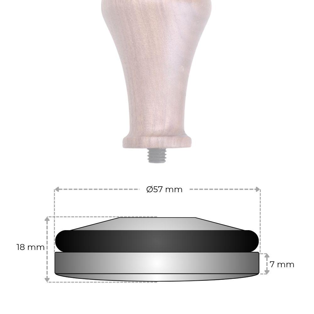 JoeFrex RVS tamperbase Knock Convex