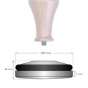 JoeFrex RVS tamperbase Knock Convex