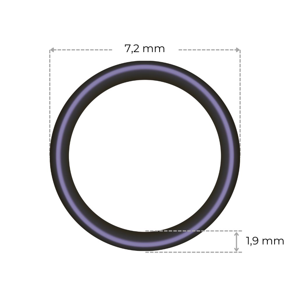 Rocket O-ring stoomkraan (set 2)
