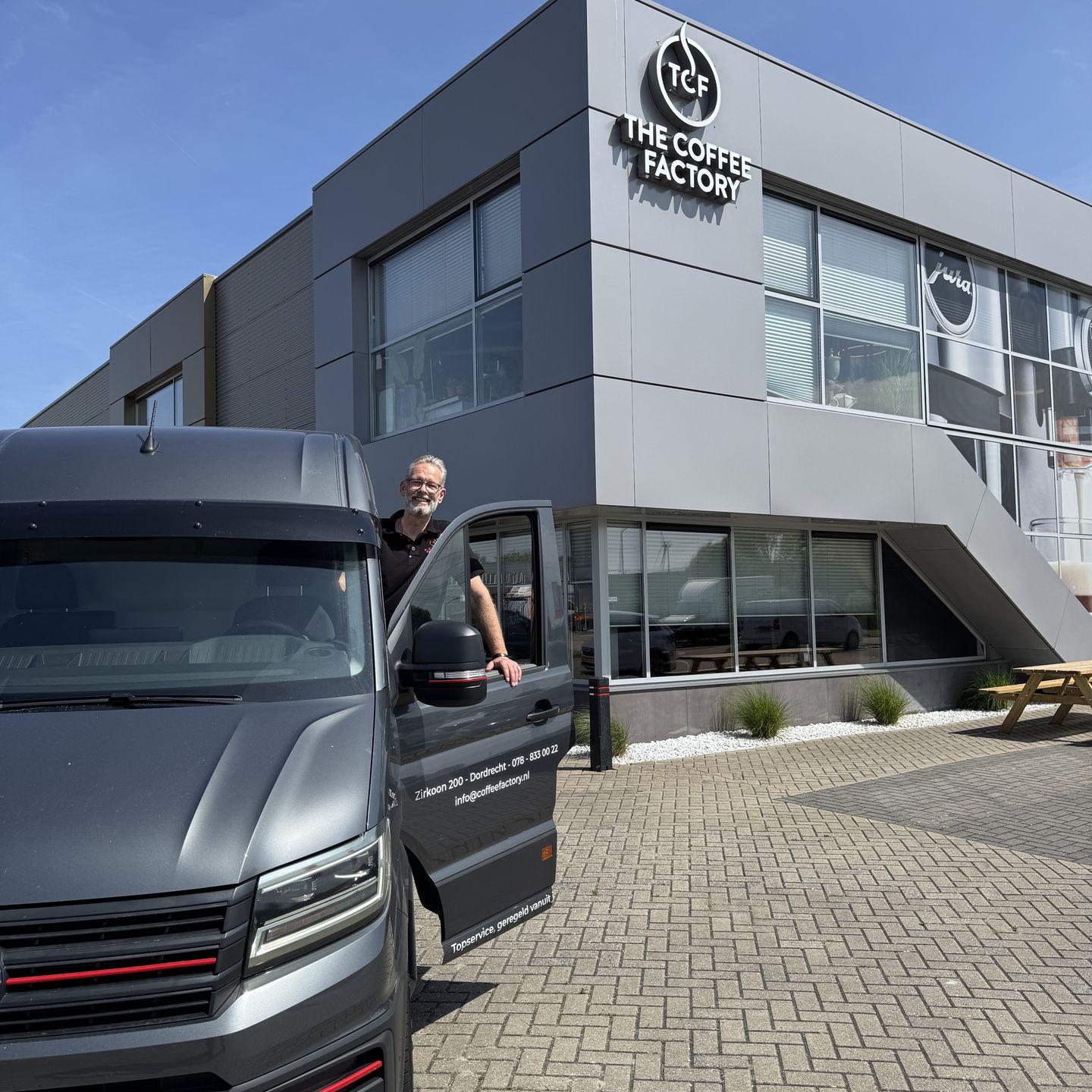 The Coffee Factory, service en reparatie koffiemachines, vestiging Dordrecht
