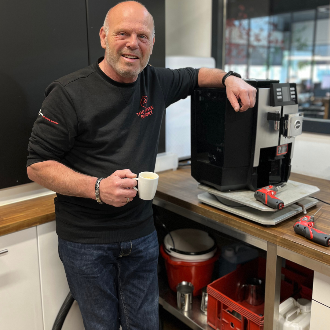 Monteur koffiemachine reparatie, gecertificeerde technicus The Coffee Factory