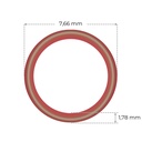 Rocket O-ring voetventiel [Ø7,66 x 1,78 mm]
