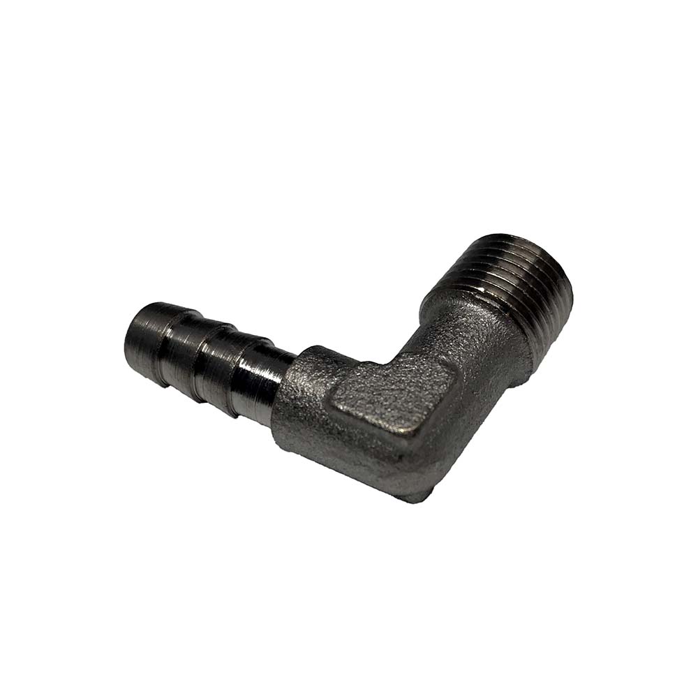 Rocket L-vorm tulekoppeling Ø 6 mm x 1/8" M