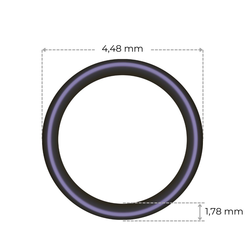 Quick Mill O-ring spindel 4,48 x 1,78 [EPDM]