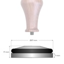 JoeFrex RVS tamperbase flat knock