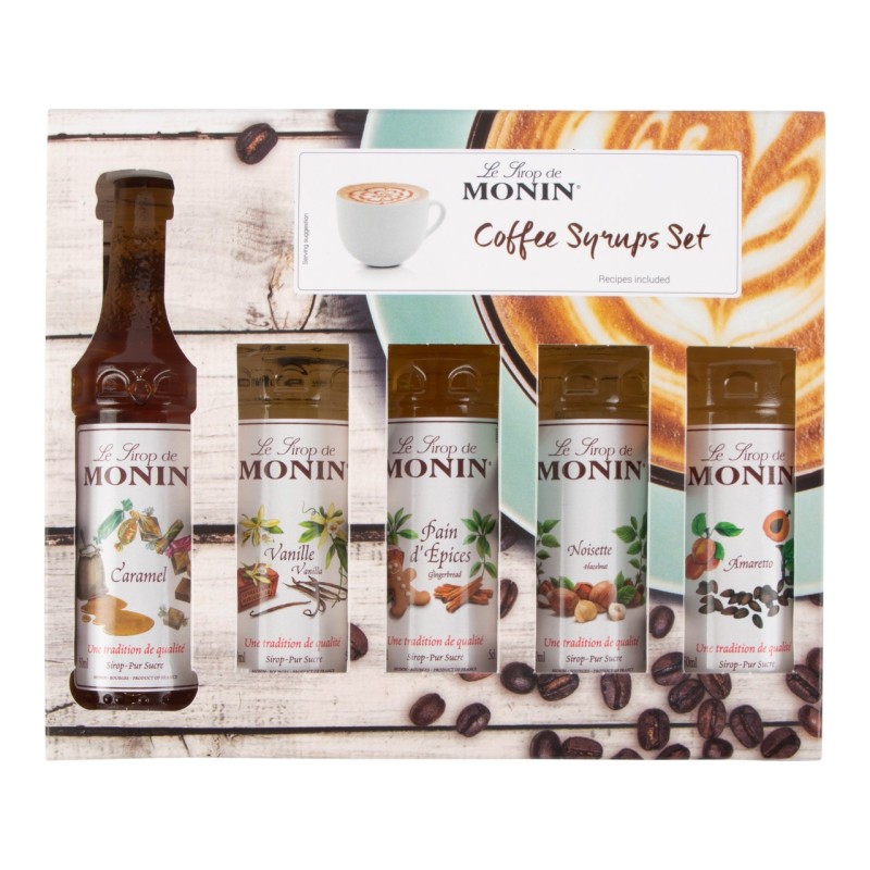 Monin Coffee siropen set