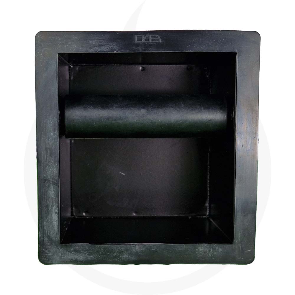 Uitklopbak 'drop-in' RVS