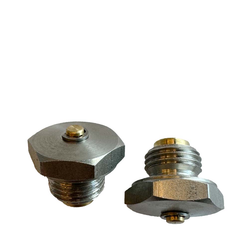 Ontluchtingsventiel stoomboiler 1/4" korte pin