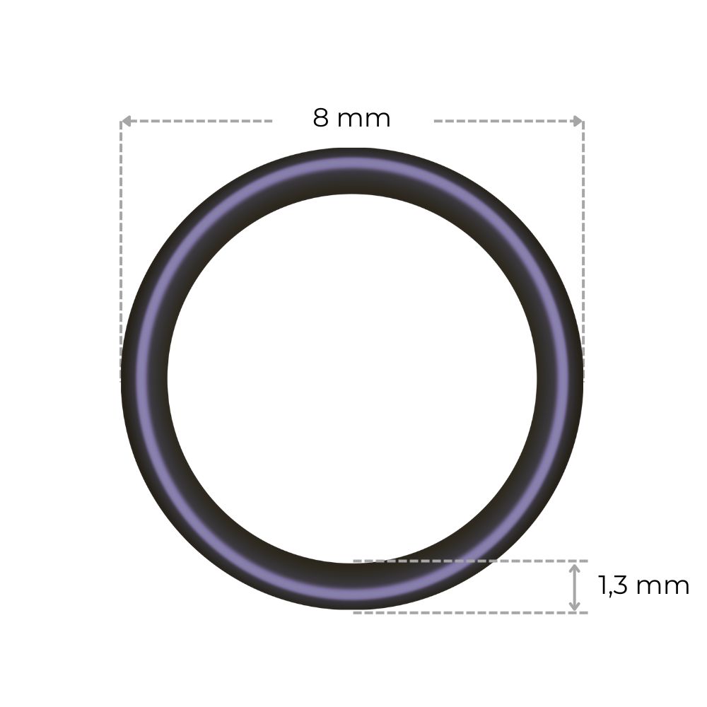 Rocket O-ring tipje stoompijp