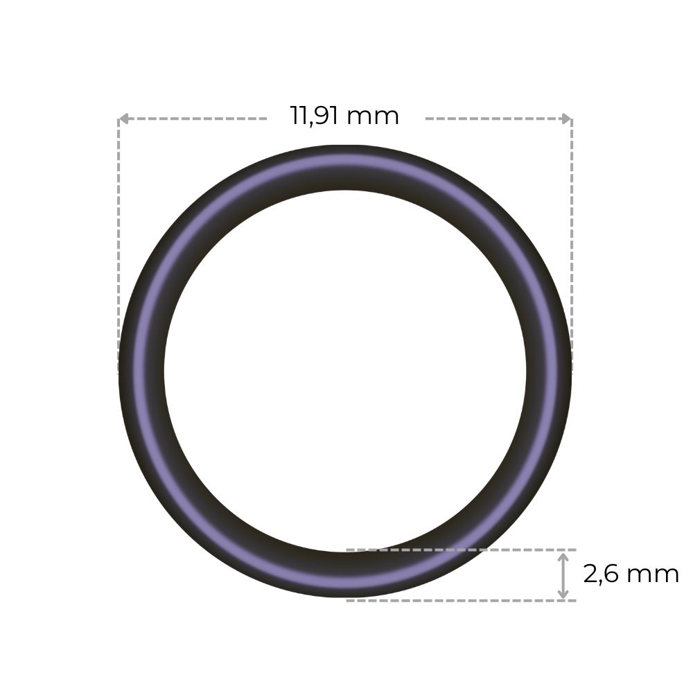 Rocket O-ring kogel [Ø11,91 x 2,62 mm]