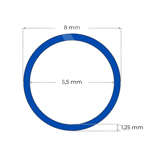 [81198501] Aansluitslang [8 x 5,5 mm]