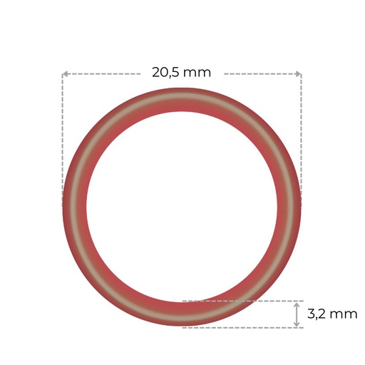 [C469900422] Rocket E61-groep O-ring trompet