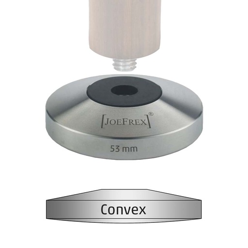 JoeFrex RVS tamperbase convex