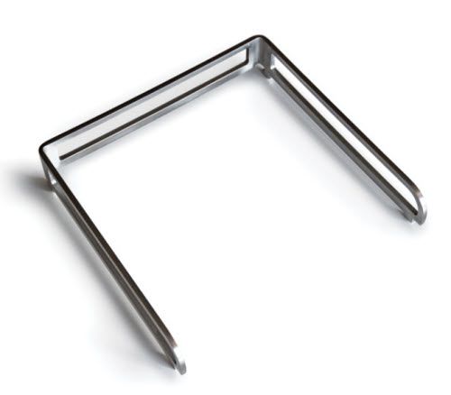 Rocket koppenrail RVS