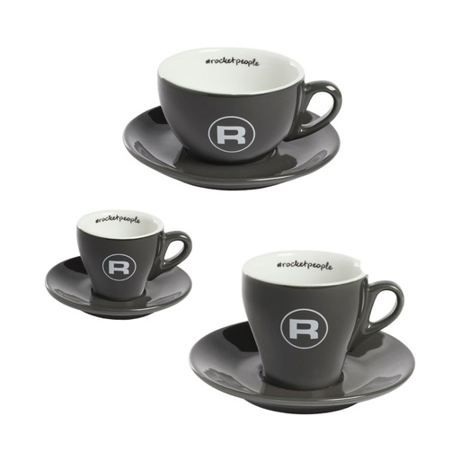 Rocket kop & schotel grijs [2 maten]