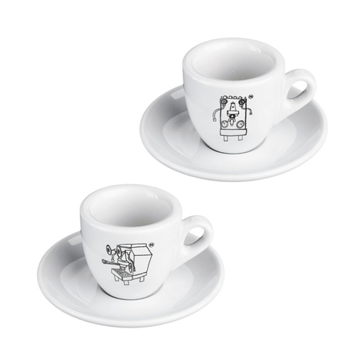 Espresso kop & schotel Mozza & Giotto