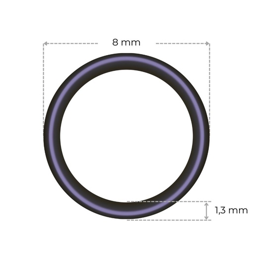 [NR633432] Rocket O-ring tipje stoompijp